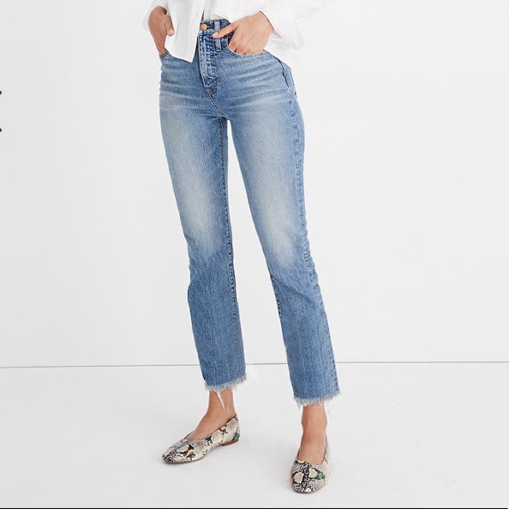 Madewell Perfect Vintage Ainsworth Wash Jeans 30